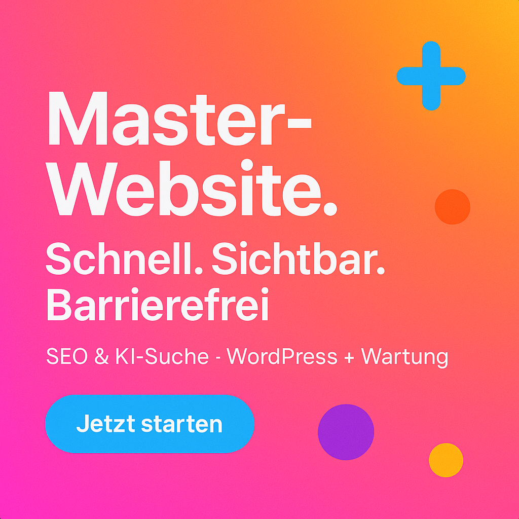 Barrierefreiheit Webseite